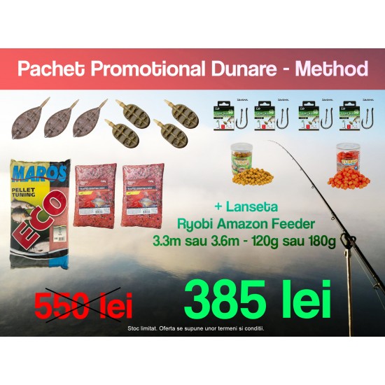 Pachet Promotional Pescuit la Dunare - Method